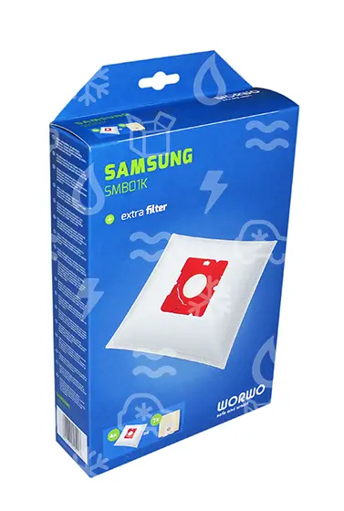 sáčky z mikrovlákna SAMSUNG / LG, 4+1ks